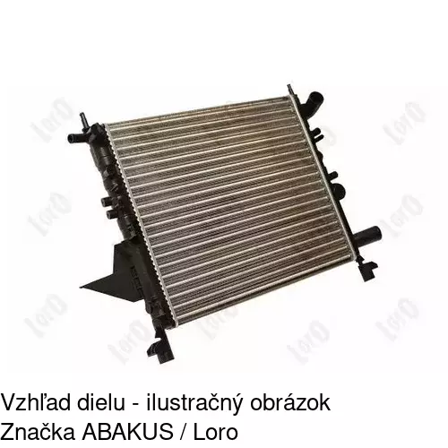Chladiče vody 600408-1 /POLCAR/ - obr. 3
