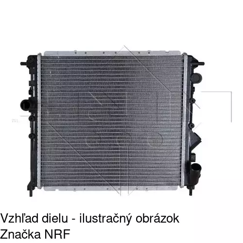 Chladiče vody POLCAR 600608-7