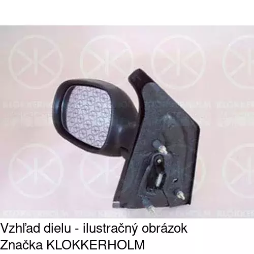 Vonkajšie zrkadlo 6007524M /POLCAR/ - obr. 2