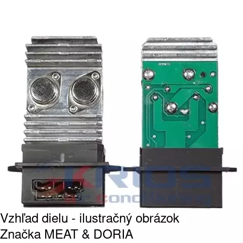 Ovládače klimatizácie 6007KST-3 /POLCAR/ - obr. 2