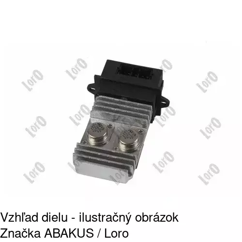 Ovládače klimatizácie 6007KST-3 /POLCAR/ - obr. 3