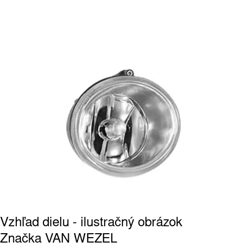 Hmlové svetlo - predné 601130 /POLCAR/ - obr. 4
