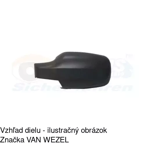 Vonkajšie zrkadlo 6012511M /POLCAR/ - obr. 4