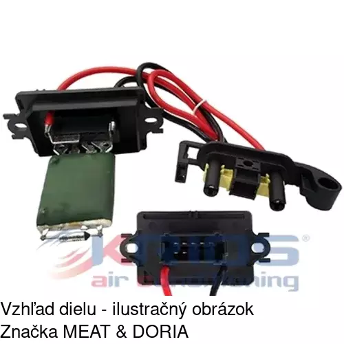 Ovládače klimatizácie 6012KST-1 /POLCAR/ - obr. 3