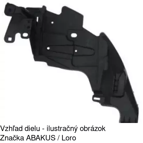 Držiak nárazníka 60140715 /POLCAR/ - obr. 1