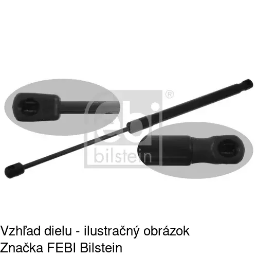 Plynová pružina 6014AB2 /POLCAR/ - obr. 4