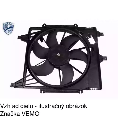 Ventilátory chladičov 601523W1 /POLCAR/ - obr. 3