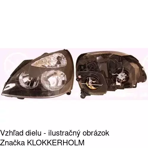 Hlavný reflektor 601610-E /POLCAR/ - obr. 4