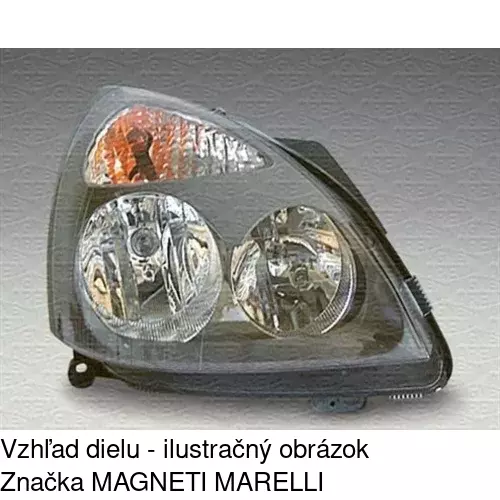 Hlavný reflektor 601610-E /POLCAR/ - obr. 5