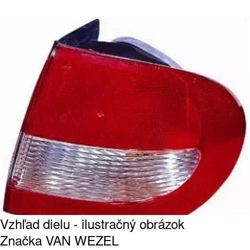 Zadné svetlo 601687 /POLCAR/ - obr. 5