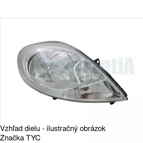 Hlavný reflektor POLCAR 6027091V