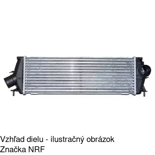 Chladiče vzduchu (Intercoolery) 6027J8-1 /POLCAR/ - obr. 1