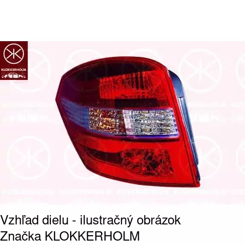 Zadné svetlo POLCAR 6039882V