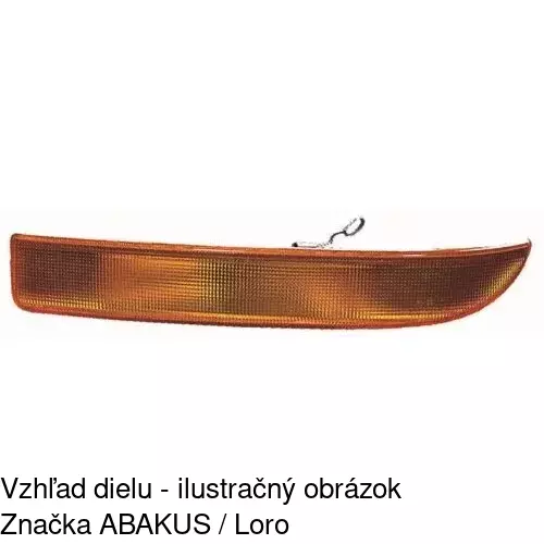 Predná smerovka 6041191E /POLCAR/ - obr. 2