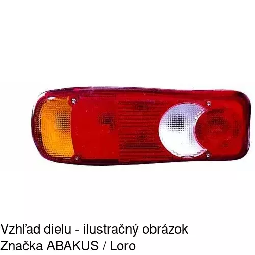 Zadné svetlo 6041882E /POLCAR/ - obr. 2