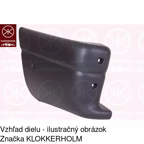 Rámik nárazníka POLCAR 604198-Z
