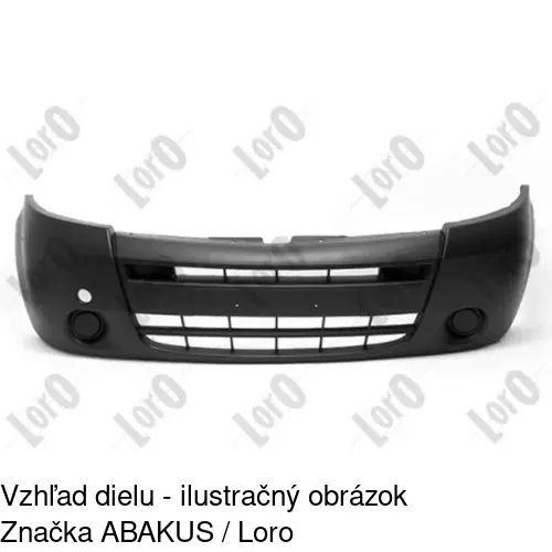 Predný nárazník 604207 /POLCAR/ - obr. 1
