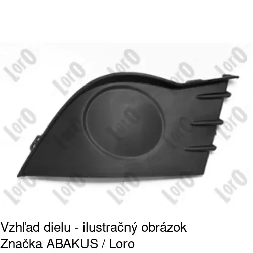 Kryt v nárazníku 605527-3 /POLCAR/ - obr. 1
