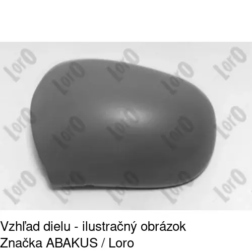 Vonkajšie zrkadlo 6059514E /POLCAR/ - obr. 5