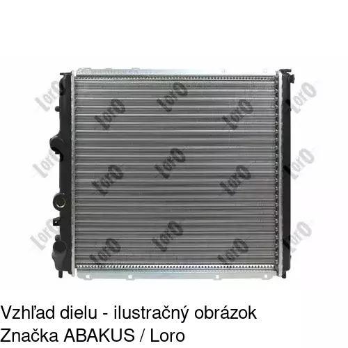 Chladiče vody 606008A3 /POLCAR/ - obr. 3