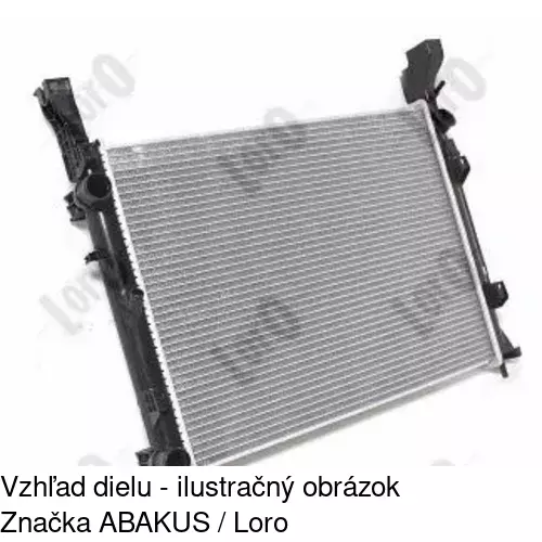 Chladiče vody 606208A3 /POLCAR/ - obr. 3