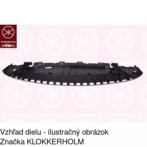 Dolný kryt nárazníka POLCAR 60623420