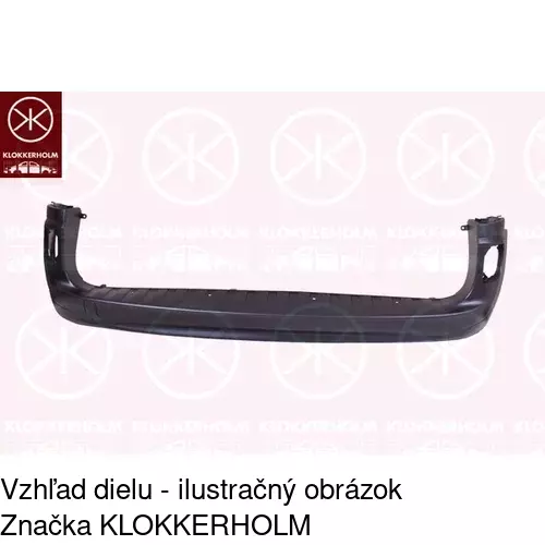 Zadný nárazník 6062960J /POLCAR/ - obr. 2
