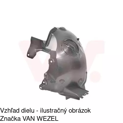 Podblatník (plast) 6062FL1X /POLCAR/ - obr. 1