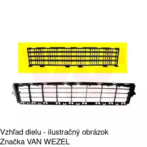 Kryt v nárazníku 606427-3 /POLCAR/ - obr. 2