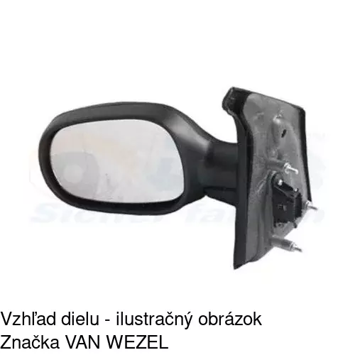 Vonkajšie zrkadlo 6070514M /POLCAR/ - obr. 5