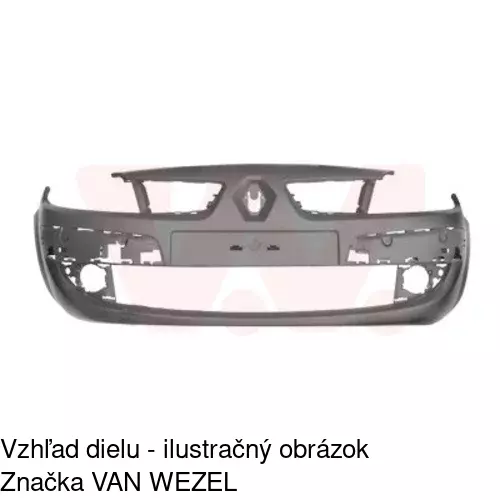 Predný nárazník 607207-2 /POLCAR/ - obr. 1