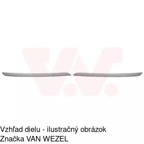 Lišta masky POLCAR 60B10511