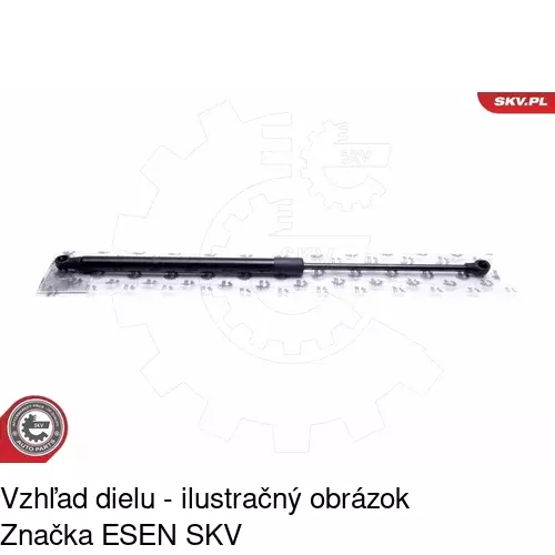 Plynová pružina 60B1AB /POLCAR/ - obr. 4