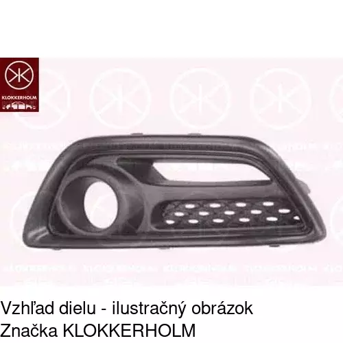 Kryt v nárazníku POLCAR 60L127-1