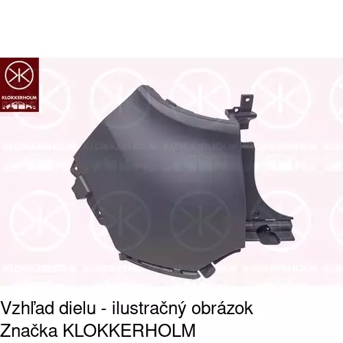 Rámik nárazníka POLCAR 60L197
