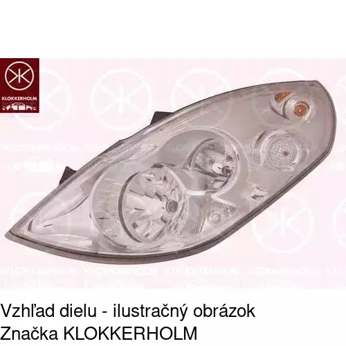 Hlavný reflektor 60N1090E /POLCAR/ - obr. 2