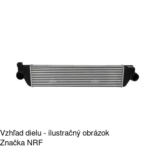 Chladiče vzduchu (Intercoolery) 60N1J8-1 /POLCAR/ - obr. 2