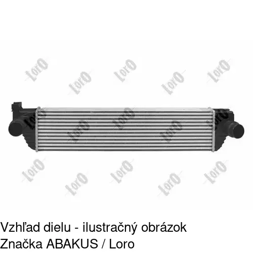 Chladiče vzduchu (Intercoolery) 60N1J8-1 /POLCAR/ - obr. 3