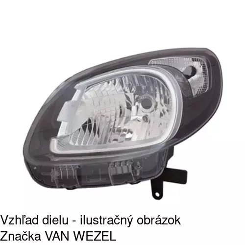 Hlavný reflektor 60U1091E /POLCAR/ - obr. 4
