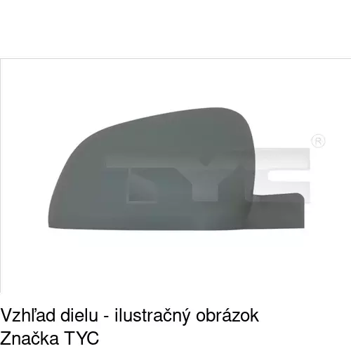 Rám vonkajšieho zrkadla 60U154PM /POLCAR/ - obr. 1