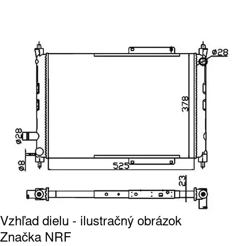 Chladiče vody 634008-1 /POLCAR/ - obr. 1