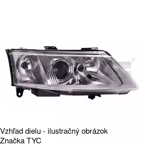 Hlavný reflektor POLCAR 6530100E