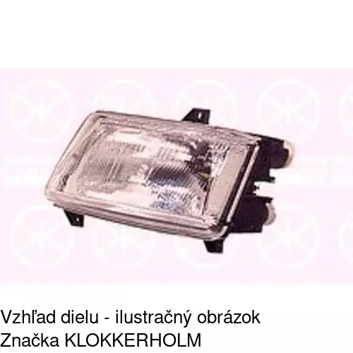 Hlavný reflektor 671309-E /POLCAR/ - obr. 1