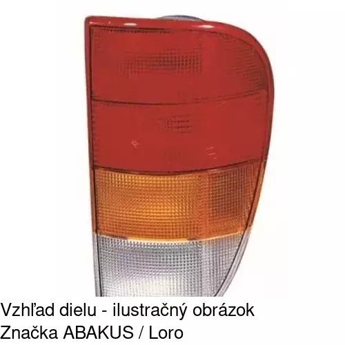 Zadné svetlo 6713882E /POLCAR/ - obr. 2