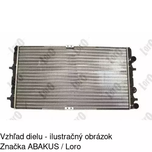 Chladiče vody 671608-1 /POLCAR/ - obr. 4
