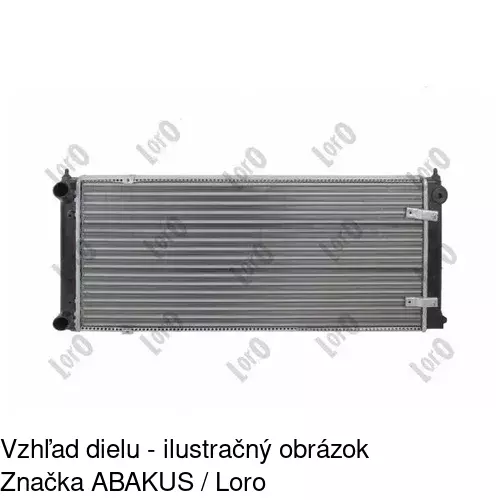 Chladiče vody 672008A1 /POLCAR/ - obr. 1