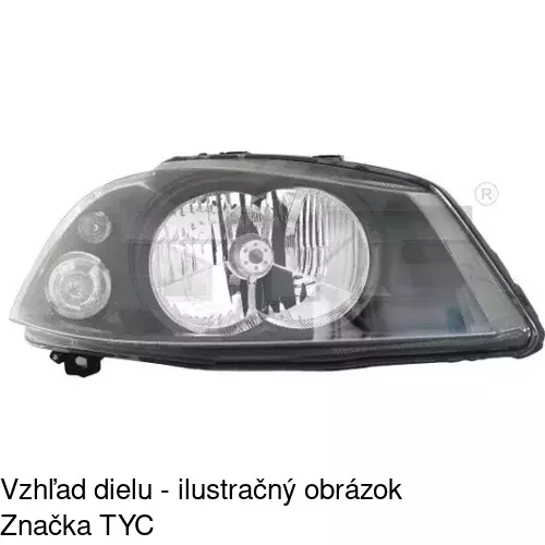 Hlavný reflektor POLCAR 6730100E
