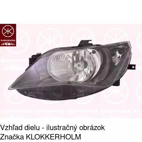 Hlavný reflektor 67B1090E /POLCAR/ - obr. 2