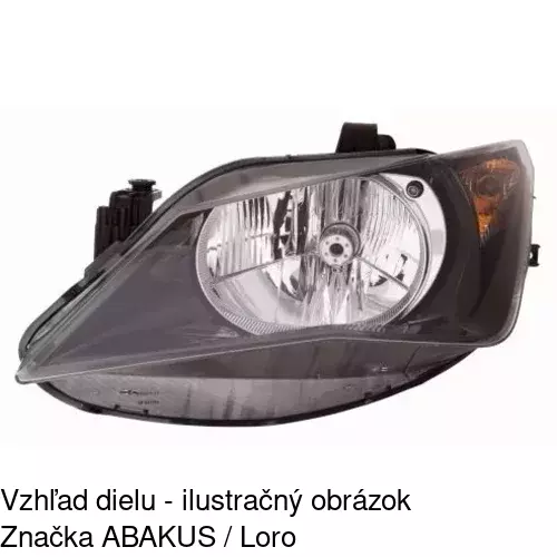 Hlavný reflektor 67B1090E /POLCAR/ - obr. 4