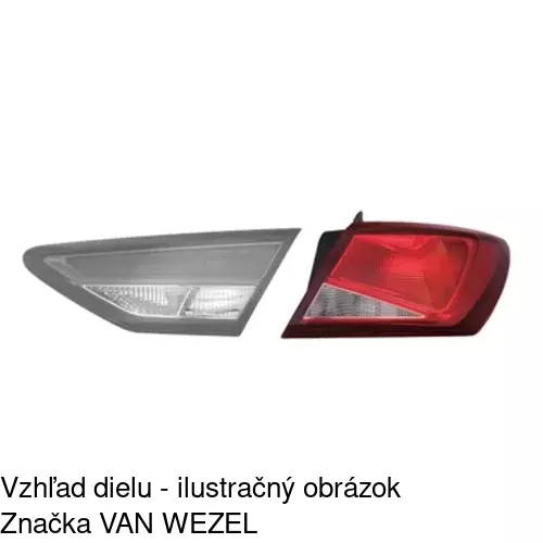 Zadné svetlo 67C188-V /POLCAR/ - obr. 1